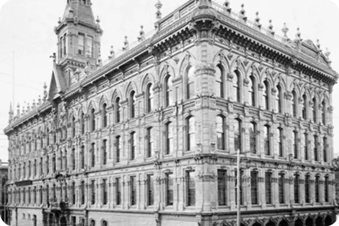 Historical bank building