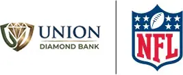 Union Diamond Bank logo, NFL logo