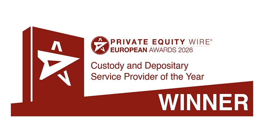 The Private Equity Wire logo saying 'winner'